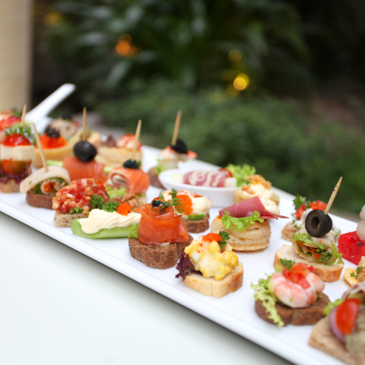 Servicio - Barra de Canapés