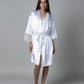 White Robe with Lace